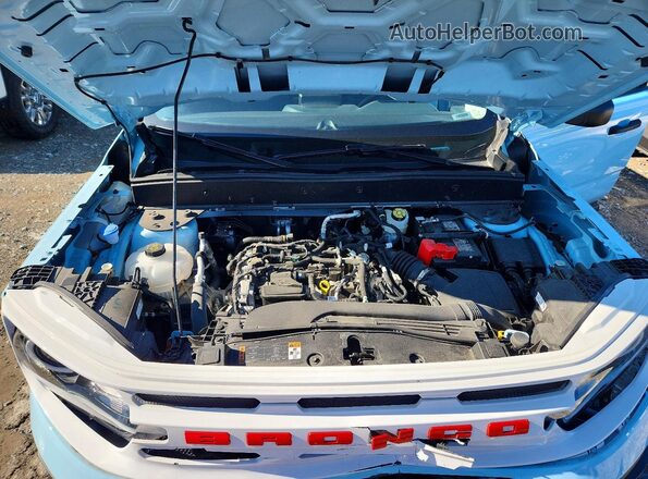 3FMCR9G68RRE53969 2024 FORD BRONCO Синий Вид подкапотного пространства