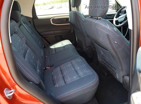 3FMCR9G6XRRF57749 2024 FORD BRONCO Red Rear interior view
