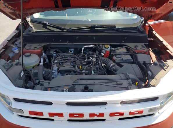 3FMCR9G6XRRF57749 2024 FORD BRONCO Red Engine compartment view