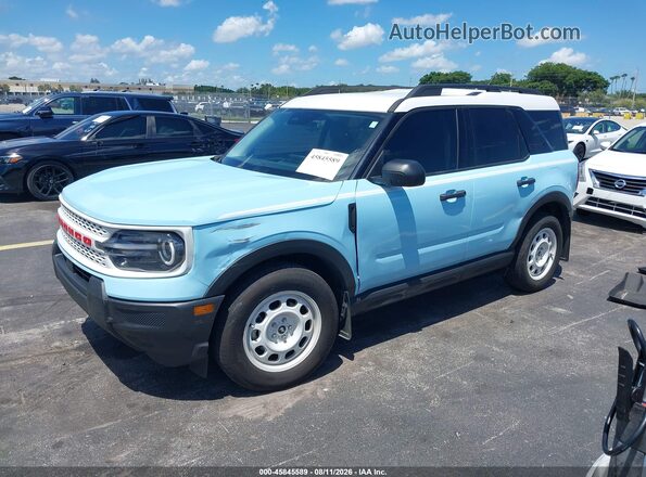 3FMCR9GN2SRE39627 2025 FORD BRONCO SPORT Синий Передняя левая четверть