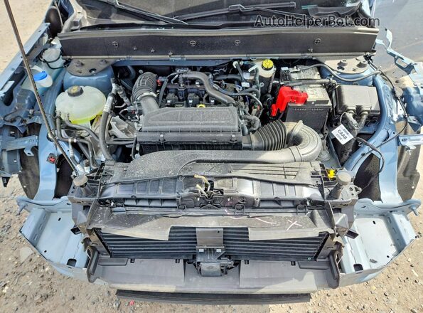 3FMCR9GN2SRF17811 2025 FORD BRONCO Blue Vista del compartimento del motor
