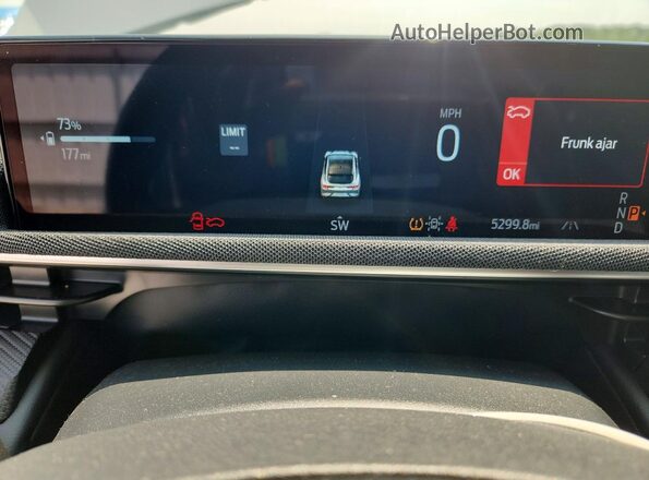 3FMTK1R41TMA02386 2026 FORD MUSTANG Gray Вид щитка приладів