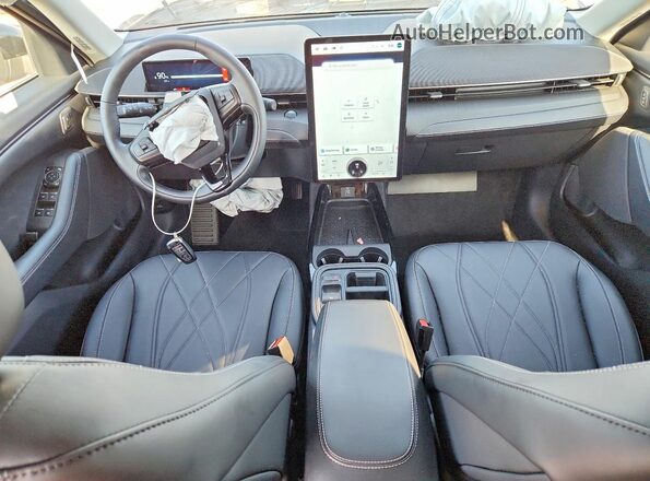 3FMTK1R45SMA57258 2025 FORD MUSTANG Gray Widok deski rozdzielczej