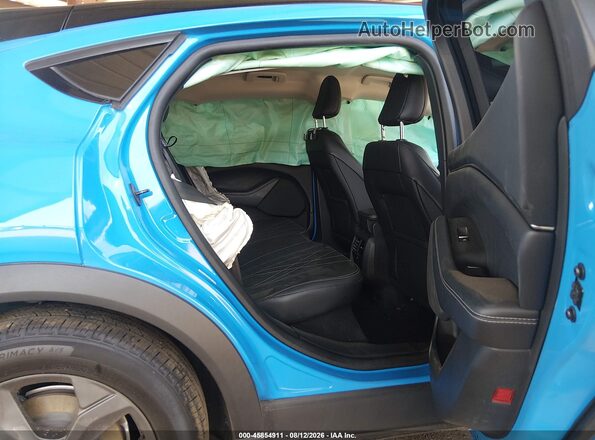 3FMTK1R49PMA62308 2023 FORD MUSTANG MACH-E Blue Vista de la etiqueta del VIN