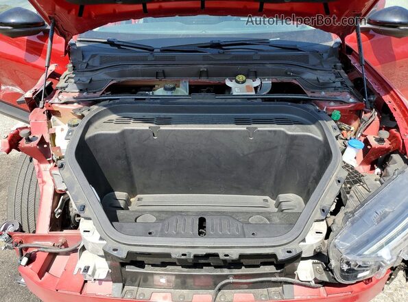 3FMTK1RM0PMA40049 2023 FORD MUSTANG Red Vista del compartimento del motor