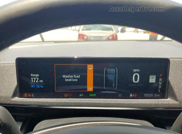 3FMTK1RM1NMA44141 2022 FORD MUSTANG Gray ხელსაწყოთა პანელის ხედი