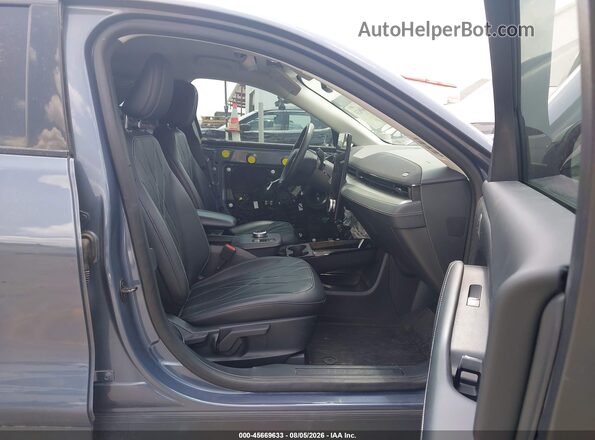 3FMTK1RM4MMA06353 2021 FORD MUSTANG MACH-E Gray Widok wnętrza z przodu