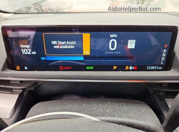 3FMTK1RM5NMA44191 2022 FORD MUSTANG Black Instrument cluster view