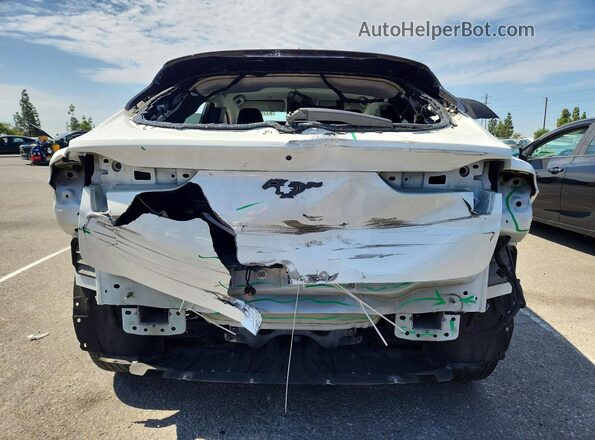 3FMTK1RM9MMA41843 2021 FORD MUSTANG White უკანა ხედი