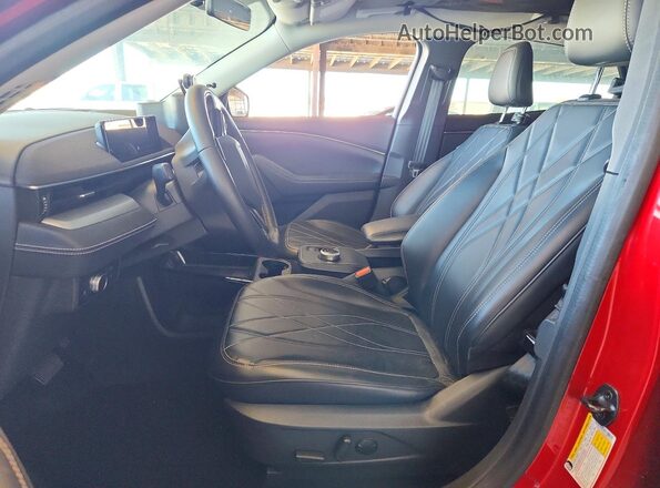 3FMTK1RMXMMA29152 2021 FORD MUSTANG Red Widok wnętrza z przodu
