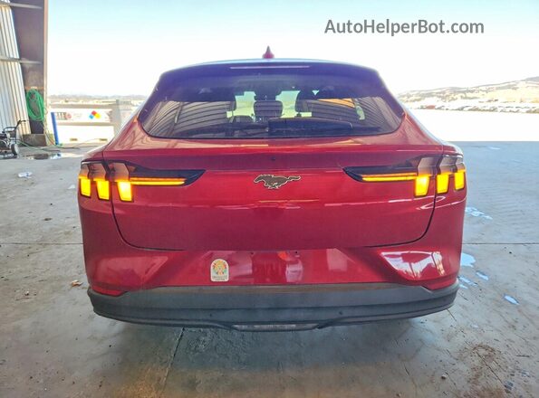 3FMTK1RMXMMA29152 2021 FORD MUSTANG Red Widok z tyłu