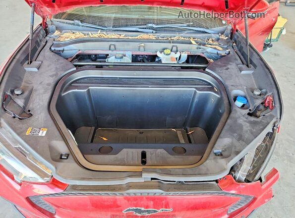 3FMTK1RMXMMA29152 2021 FORD MUSTANG Red Widok wnętrza z tyłu