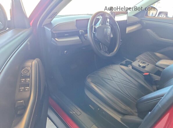 3FMTK1RMXMMA29152 2021 FORD MUSTANG Red Widok deski rozdzielczej