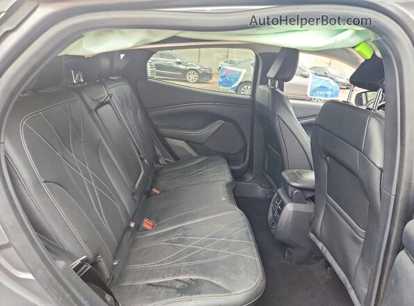 3FMTK1SS2MMA18638 2021 FORD MUSTANG Gray Rear interior view