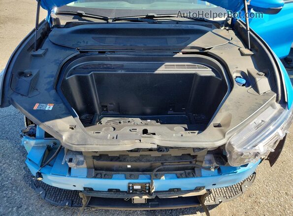 3FMTK1SSXNMA17710 2022 FORD MUSTANG Blue Вид задньої частини салону