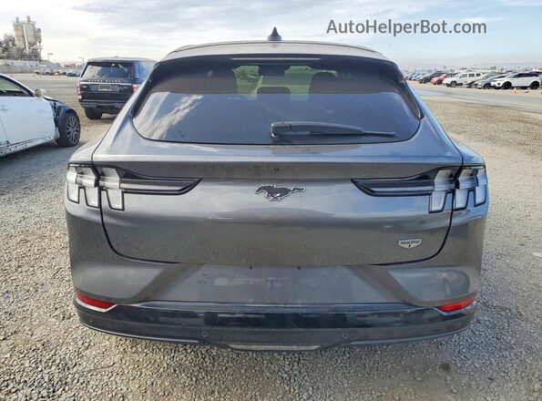 3FMTK2R75MMA10394 2021 FORD MUSTANG Gray Вид ззаду