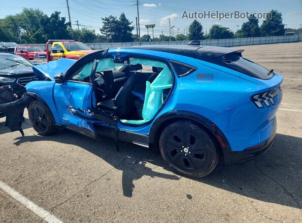 3FMTK2R75NMA20019 2022 FORD MUSTANG Blue Rear left