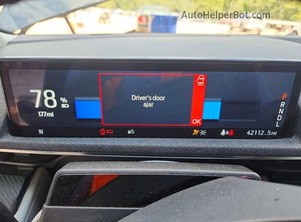 3FMTK3R45PMB00743 2023 FORD MUSTANG Gray Vista del cuadro de instrumentos