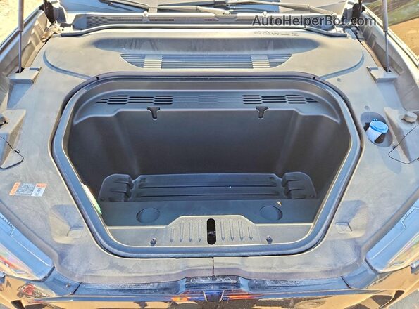 3FMTK3R45PMB01066 2023 FORD MUSTANG Black Vista del compartimento del motor