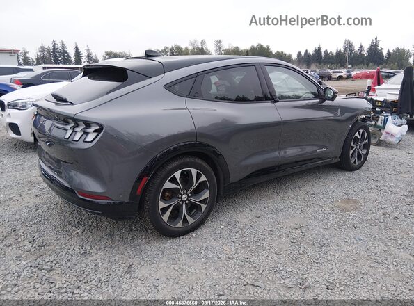 3FMTK3R71MMA08924 2021 FORD MUSTANG MACH-E Gray Tył prawy
