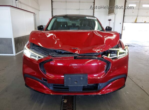 3FMTK3R75MMA03385 2021 FORD MUSTANG Red Դիմացի տեսք
