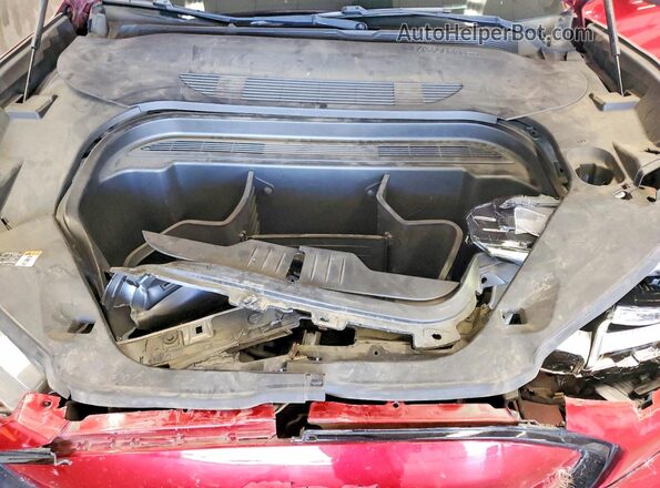 3FMTK3R75MMA03385 2021 FORD MUSTANG Red Սալոնի հետևի տեսք
