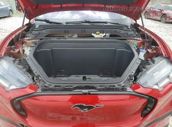 3FMTK3R78NMA39945 2022 FORD MUSTANG Red Engine compartment view