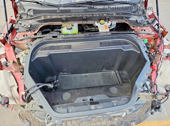 3FMTK3SS6NMA57939 2022 FORD MUSTANG Красный Вид подкапотного пространства