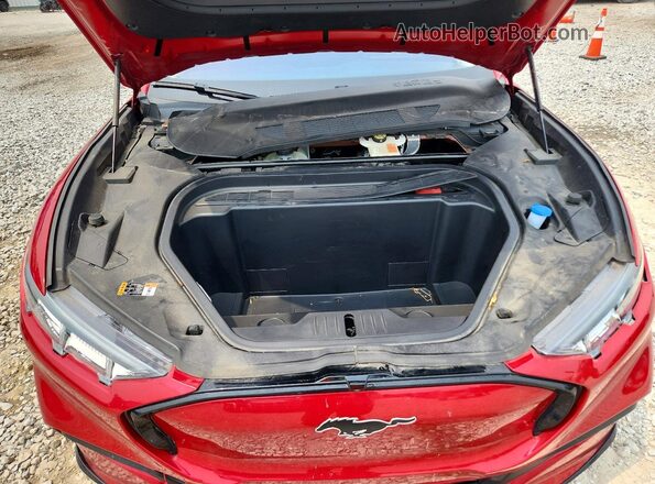 3FMTK3SS7PMA13306 2023 FORD MUSTANG Red Vista interior trasera