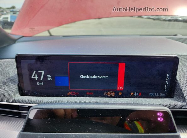 3FMTK3SU0MMA06596 2021 FORD MUSTANG Red Widok zestawu wskaźników