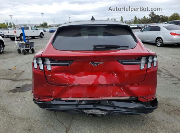 3FMTK3SU0MMA06596 2021 FORD MUSTANG Red Widok z tyłu