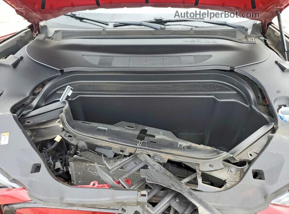 3FMTK3SU0MMA06596 2021 FORD MUSTANG Red Widok wnętrza z tyłu