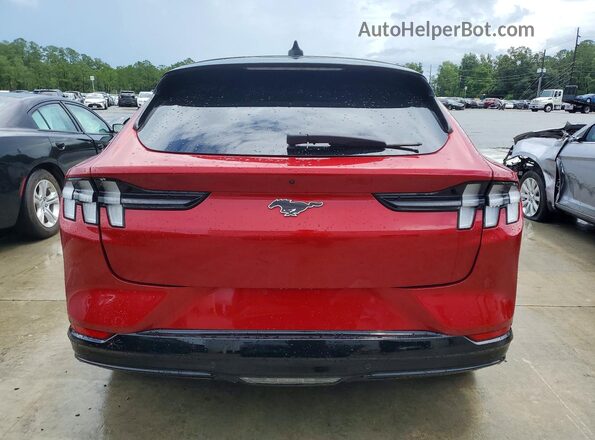 3FMTK3SU1MMA03254 2021 FORD MUSTANG Red Հետևի տեսք