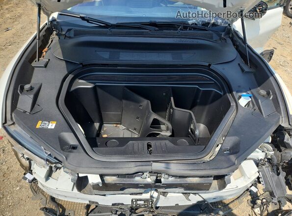 3FMTK3SU2MMA26087 2021 FORD MUSTANG White Widok komory silnika