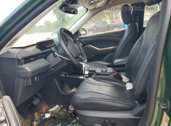 3FMTK3SU2RMA14075 2024 FORD MUSTANG Green Вид салону спереду