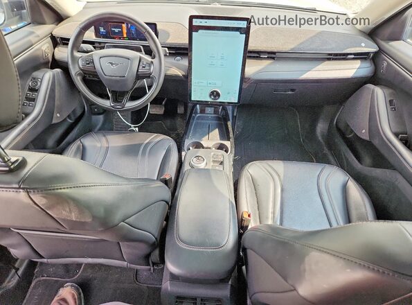 3FMTK3SU3MMA01201 2021 FORD MUSTANG Silver Vista del salpicadero
