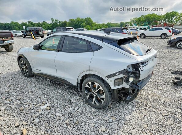 3FMTK3SU3MMA01201 2021 FORD MUSTANG Silver Trasero izquierdo