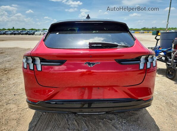 3FMTK3SU3PMA70751 2023 FORD MUSTANG Red Widok z tyłu