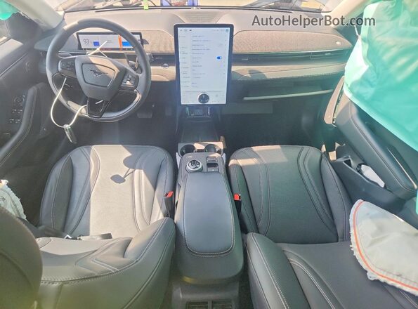 3FMTK3SU4RMA02543 2024 FORD MUSTANG Серый Вид панели приборов