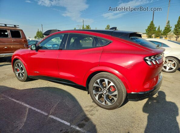 3FMTK3SU5MMA07453 2021 FORD MUSTANG Red Задня ліва чверть