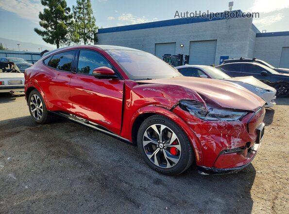 3FMTK3SU5MMA07453 2021 FORD MUSTANG Red Передня права чверть