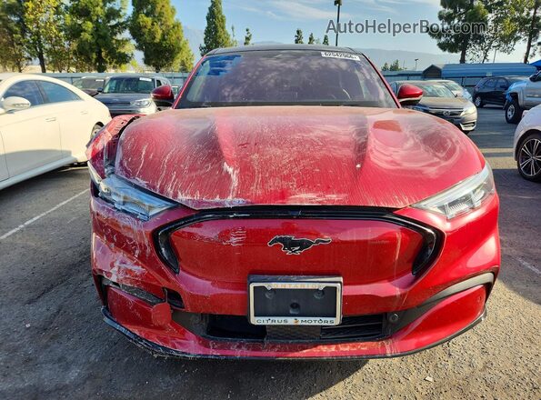3FMTK3SU5MMA07453 2021 FORD MUSTANG Red Вид спереду