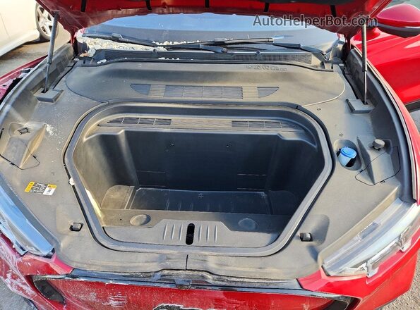 3FMTK3SU5MMA07453 2021 FORD MUSTANG Red Вид задньої частини салону