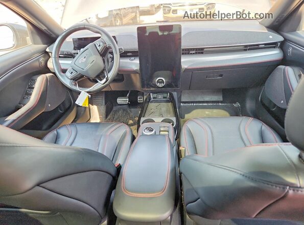 3FMTK3SU9MMA07777 2021 FORD MUSTANG Gray Vista del salpicadero