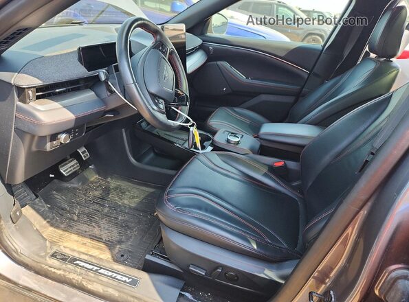 3FMTK3SU9MMA07777 2021 FORD MUSTANG Gray Vista interior delantera