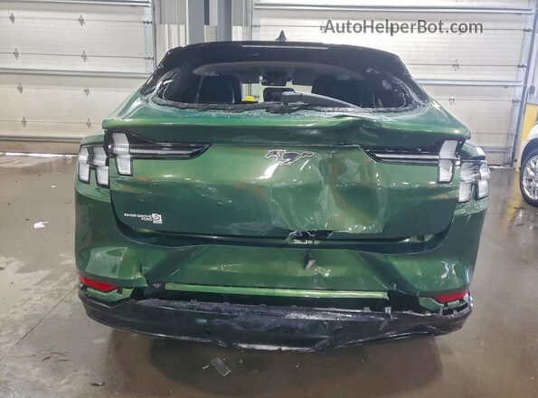 3FMTK3SUXRMA53920 2024 FORD MUSTANG Green Вид ззаду