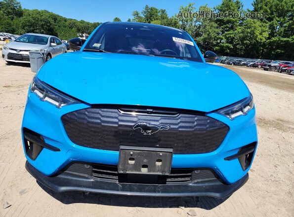 3FMTK4SE1NMA15100 2022 FORD MUSTANG Blue Вид спереду
