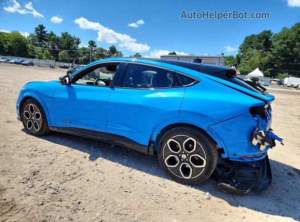 3FMTK4SE1NMA15100 2022 FORD MUSTANG Blue Задня ліва чверть