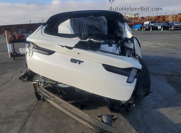 3FMTK4SE2MMD99774 2021 FORD MUSTANG Двухцветный Вид сзади