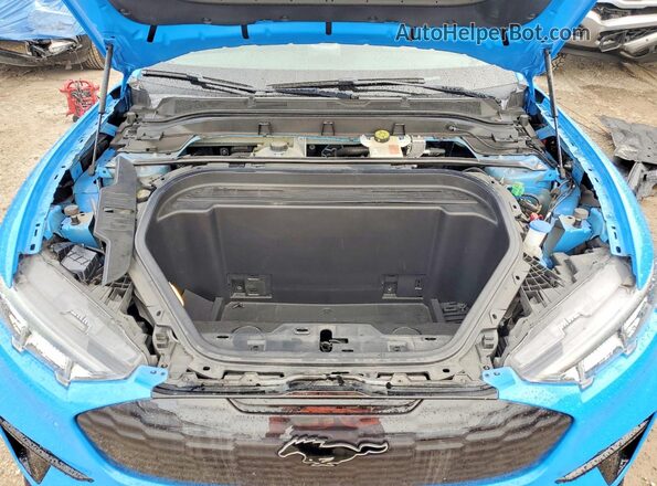 3FMTK4SE4NMA26480 2022 FORD MUSTANG Blue Widok wnętrza z tyłu